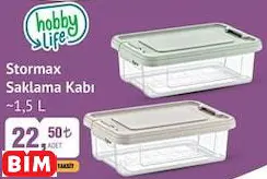 HOBBY LİFE STORMAX SAKLAMA KABI ~1,5 L